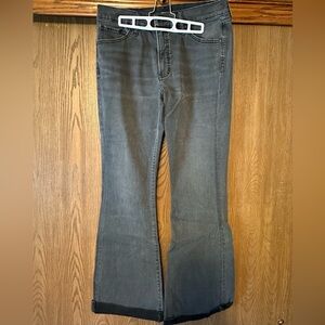 Black Flare Jeans